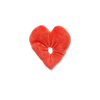 Heart scrunchie