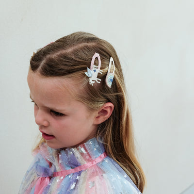 WINGED UNICORN & RAINBOW CLIC CLACS