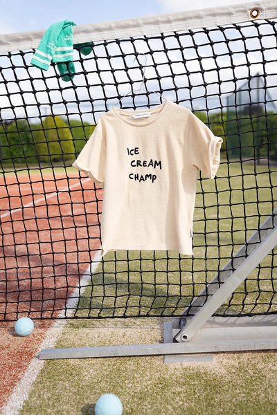 Terry T-shirt ice cream champ