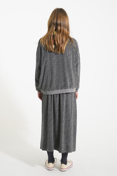 Long skirt animal print