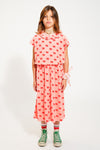 long skirt red bows
