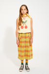 sleeveless top cherry print