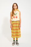 sleeveless top cherry print