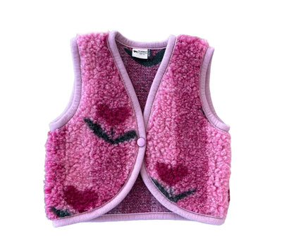 Weste "LULU" Junior, ultra light, SPECIAL EDITION Kirsche