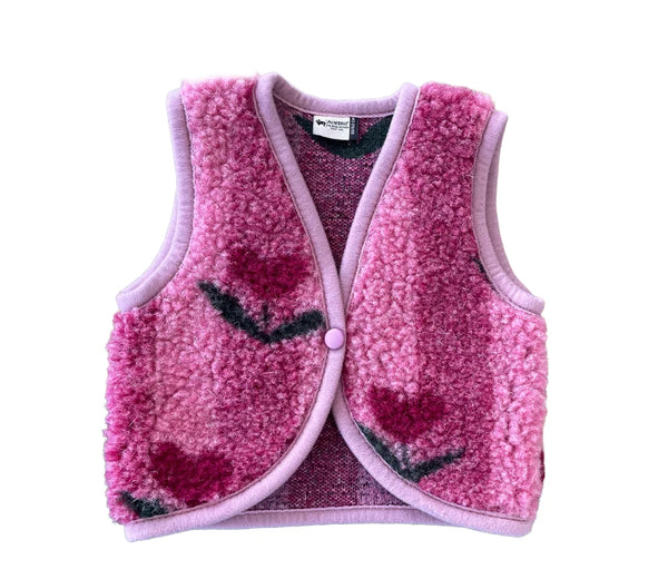 Weste "LULU" Junior, ultra light, SPECIAL EDITION Kirsche