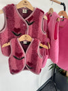 Weste "LULU" Junior, ultra light, SPECIAL EDITION Kirsche