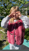 Weste "TYB" Junior, ultra light, SPECIAL EDITION Kirsche