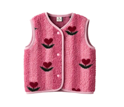 Weste "TYB" Junior, ultra light, SPECIAL EDITION Kirsche