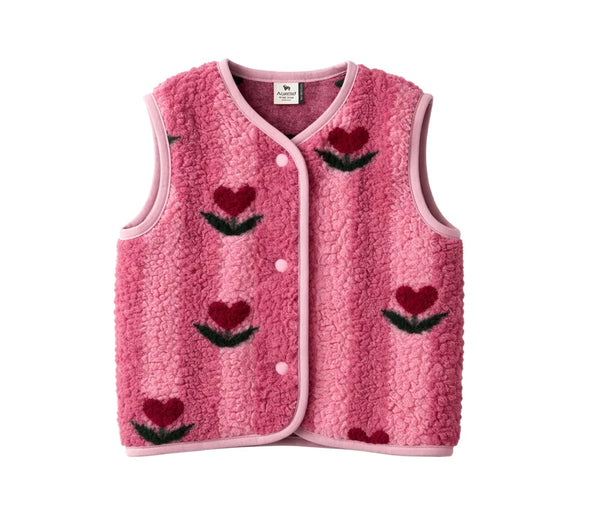 Weste "TYB" Junior, ultra light, SPECIAL EDITION Kirsche