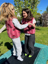 Weste "TYB" Junior, ultra light, SPECIAL EDITION Kirsche