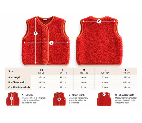 Weste "TYB" Junior, ultra light, SPECIAL EDITION Kirsche