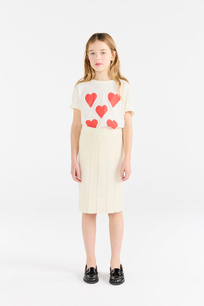 Hearts White Rooster T-Shirt