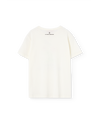 Flowers White Rooster T-Shirt