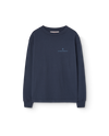 Navy Aries Long Sleeve T-Shirt