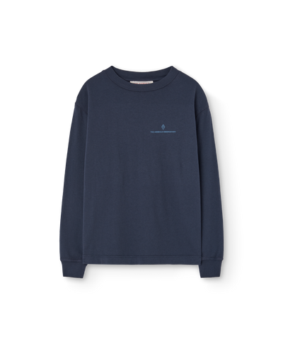 Navy Aries Long Sleeve T-Shirt