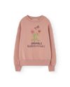 Flowers Dusty Coral Bear Sweatshirt