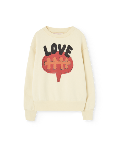 Love Flan Yellow Bear Sweatshirt