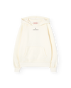 Flowers White Beaver Hoodie