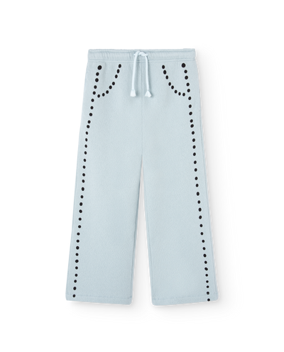 Dots Blue Horse Sweatpants