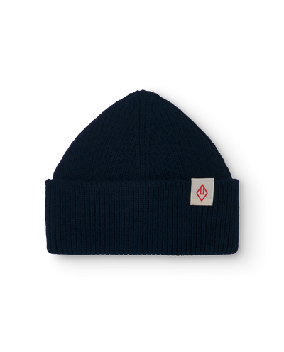 Navy Pone Beanie