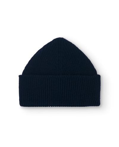 Navy Pone Beanie