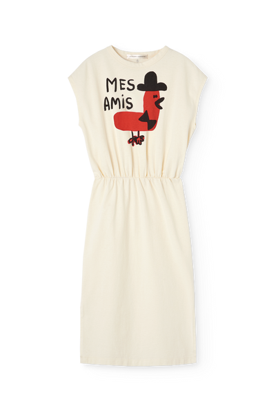 ORCA KID MIDI DRESS White