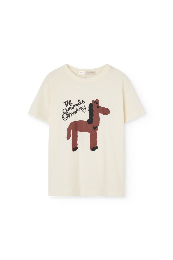 ROOSTER KID T-SHIRT RAW WHITE