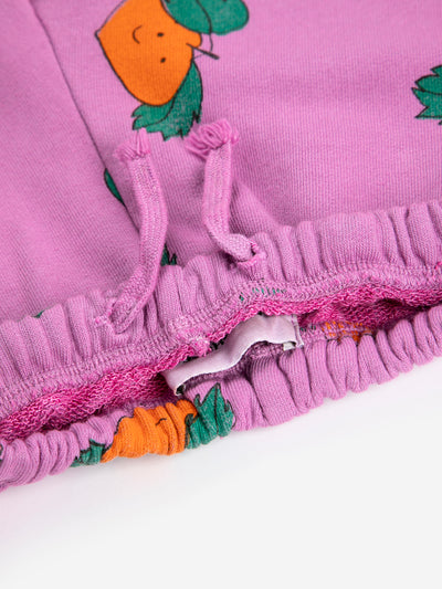 Tangerine all over jogging pants