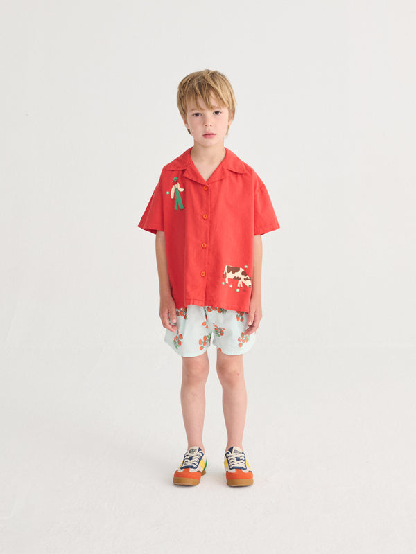 Juicy Tomatoes woven shorts