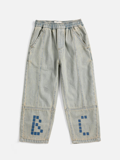 Square Bobo Choses denim pants
