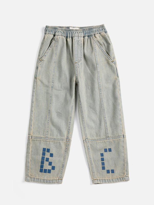 Square Bobo Choses denim pants