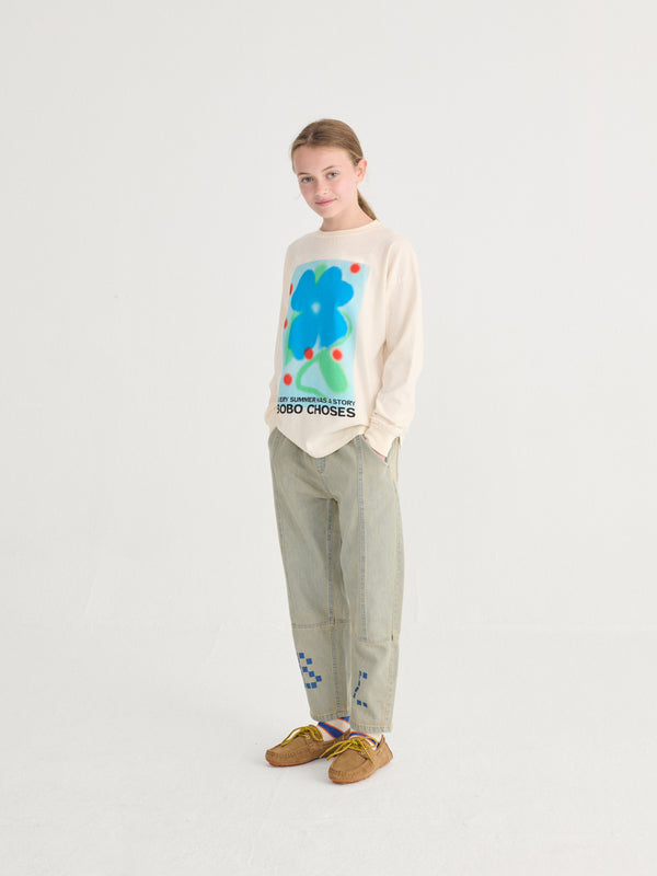 Square Bobo Choses denim pants
