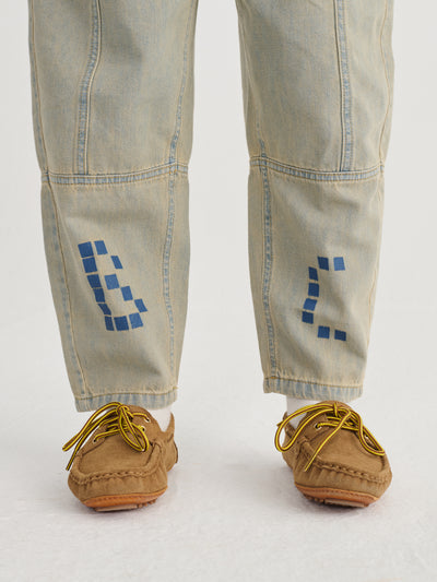 Square Bobo Choses denim pants