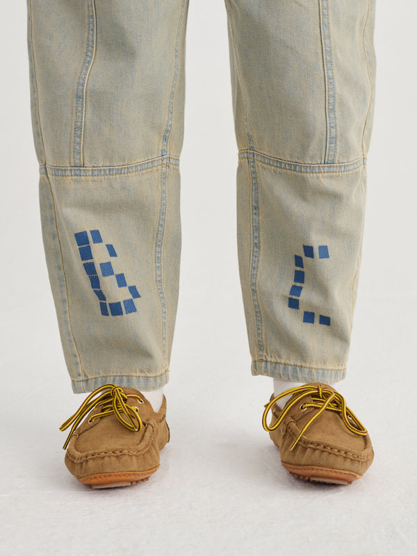 Square Bobo Choses denim pants