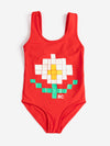 Pixel Daisy swimsuit