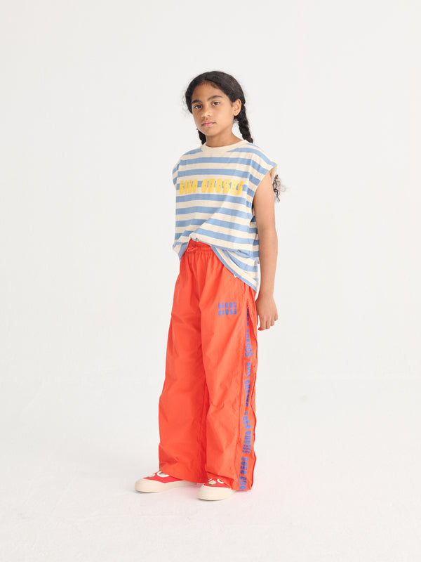 Bobo Choses Modern striped sleeveless T-shirt