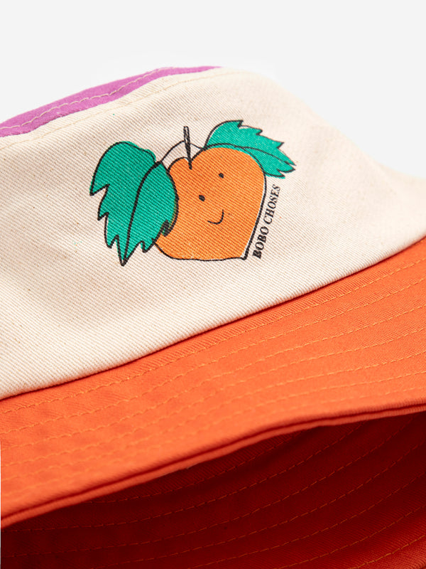 Tangerine bucket hat