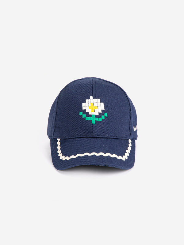 Pixel Daisy twill cap