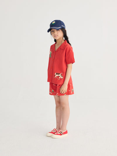 Pixel Daisy twill cap