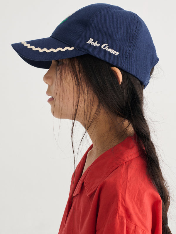 Pixel Daisy twill cap