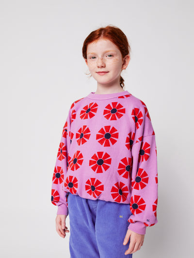 Kaleidoscope all over sweatshirt