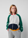 Bobo Choses color block zipped sweatshirt