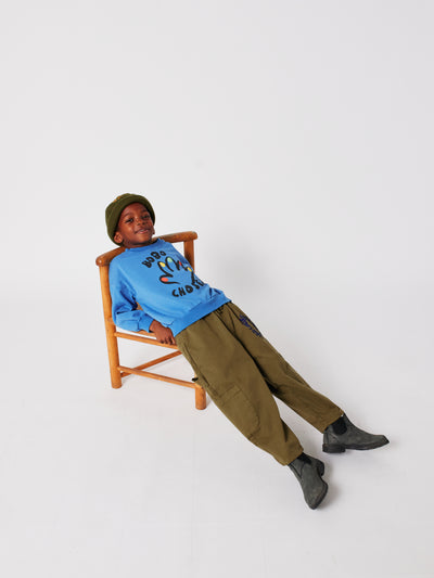 Tic Tac Toe woven cargo pants