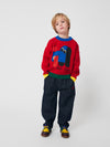 Tic Tac Toe denim pants