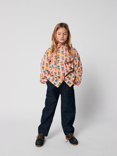 Tic Tac Toe denim pants