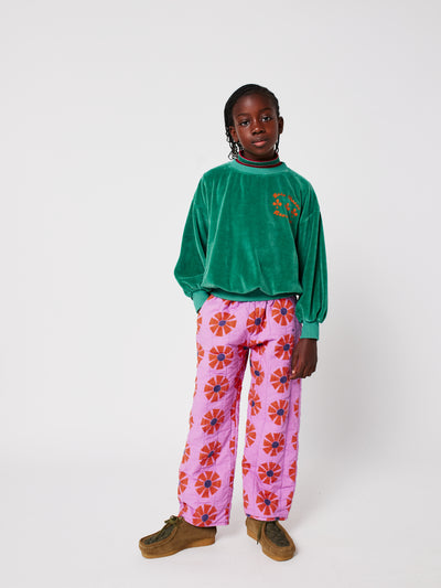 Kaleidoscope all over quilted pants