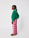 Kaleidoscope all over quilted pants