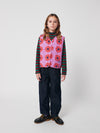 Kaleidoscope all over quilted woven vest