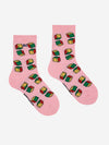 Dices all over short socks