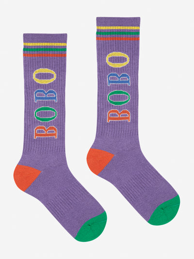 Multicolor Bobo extra long socks
